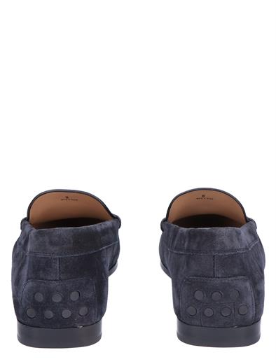 Tod's Loafers in Suede Blue