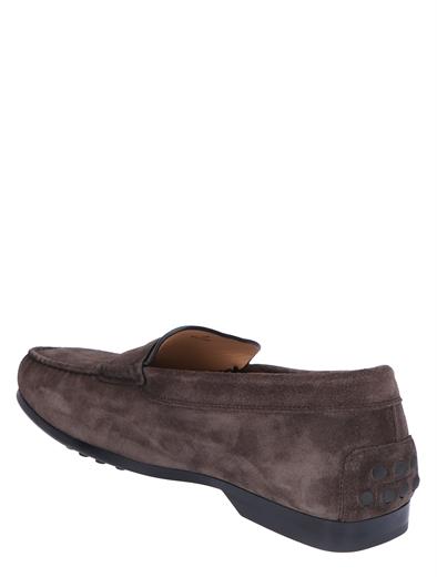 Tod's Loafers in Suede Brown