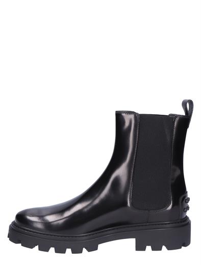 Tods Chelsea Boot in Leather Black