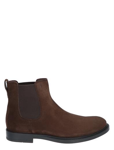 Tods Chelsea Boot in Suede Brown