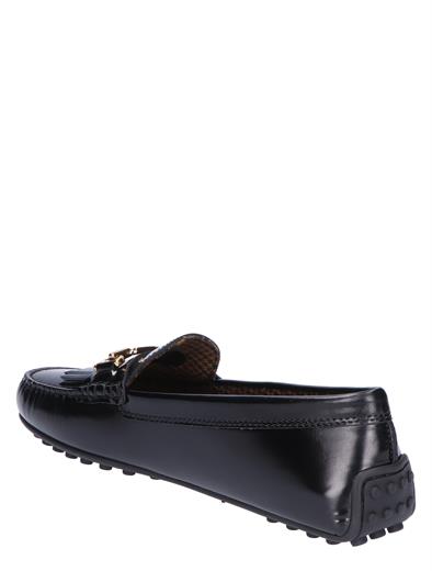 Tods City Gommino Driving Shoe in Leather Black