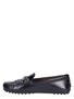 Tods City Gommino Driving Shoe in Leather Black