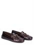 Tods City Gommino Driving Shoe in Leather Bordeaux