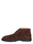 Tods Dessert Boot in Suede Marrone Africa