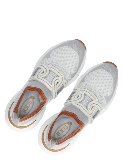 Tods Hoogfront Slipon Stretch White 