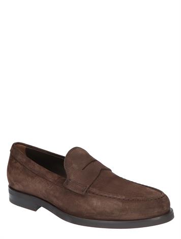 Tods Loafers in Leather Brown