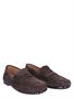 Tods Loafers in Suede Brown