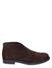 Tods Short Ankle Boot in Suede Brown