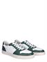 Tods Sneakers in Leather White Green