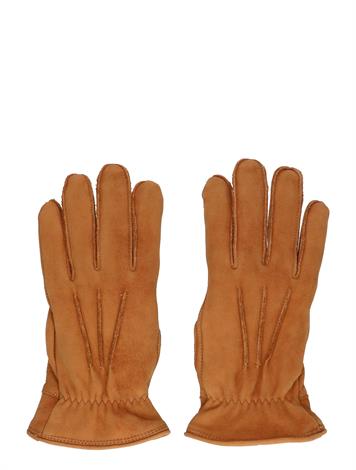 UGG 3 Point Leather Glove Chestnut