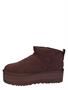 UGG Classic Ultra Mini Platform Burnt Cedar