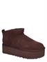 UGG Classic Ultra Mini Platform Burnt Cedar