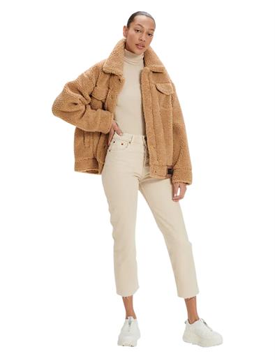 UGG Frankie Sherpa Trucker Jacket Camel