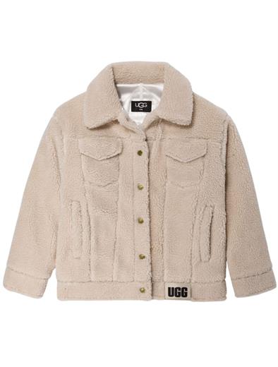 UGG Frankie Sherpa Trucker Jacket Natural