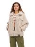 UGG Frankie Sherpa Trucker Jacket Natural