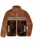 UGG Marlene Sherpa Jacket Braid Chestnut Heritage Braided Li