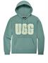 UGG Rey Fuzzy Logo Deep Ice