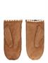 UGG UGGfluff Scalloped Mitten Chestnut