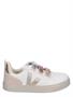 Veja Small V-10 Multico White Shiny