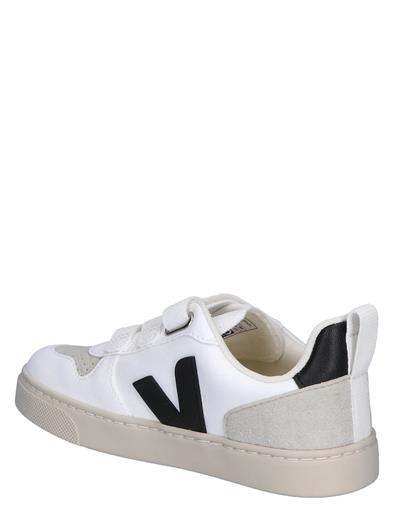 Veja Small V-10 White Black