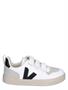 Veja Small V-10 White Black