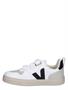 Veja Small V-10 White Black