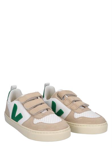 Veja Small V-10 White Emeraude