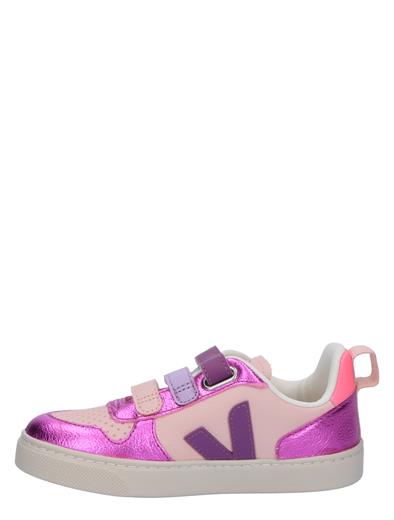 Veja V-10 Chromefree Leather Kids Multico Petale