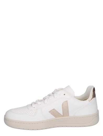 Veja V-10 Chromefree Leather Women White Platine