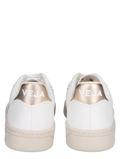 Veja V-10 Chromefree Leather Women White Platine