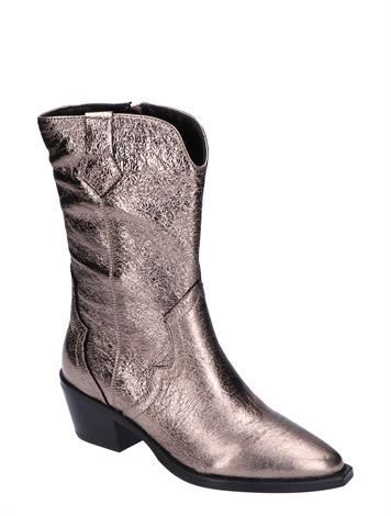 Vivian Ray Veroni Pewter Metal Leather